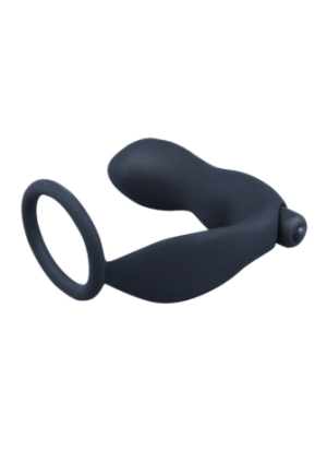 OSCAR, Stimulateur de prostate vibrant avec 10 modes de vibration - AOP054BLK